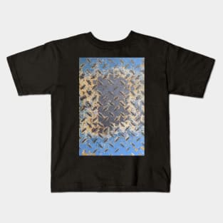 Colorful Rusty Metal Texture Kids T-Shirt